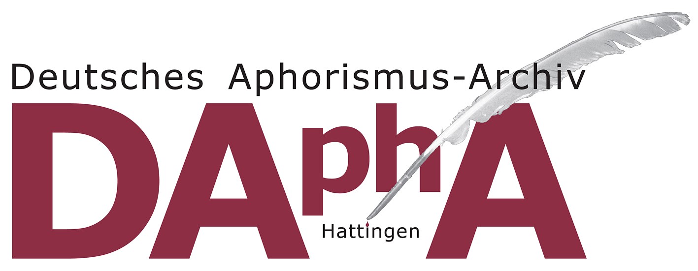 Logo Deutsches Aphorismus-Archiv